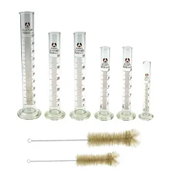 10ml 25ml 50ml 100ml Graduated Cylinder Measuring Tool Lab Glass Measuring Container Chemistry Cylinder Set
10ml 25ml 50ml 100ml Graduated Cylinder Measuring Tool Lab Glass Measuring Container Chemistry Cylinder Set