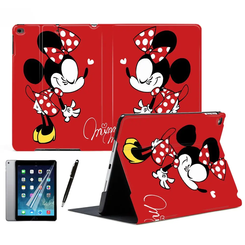 For Apple iPad Air 1 2 3 9.7" 2017 2018 10.5" PRO Mini 4 5 Cartoon Minnie Mouse Sleep & Wake Up Stand Tablet Smart Case Cover
For Apple iPad Air 1 2 3 9.7" 2017 2018 10.5" PRO Mini 4 5 Cartoon Minnie Mouse Sleep & Wake Up Stand Tablet Smart Case Cover