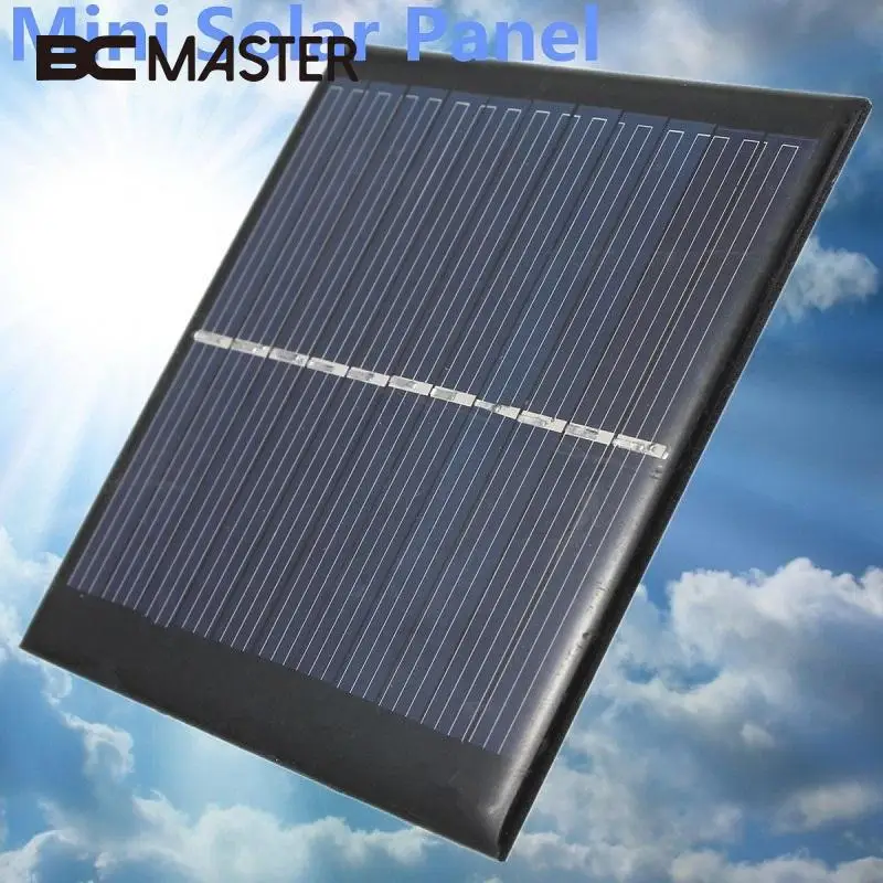 BCMaster мини 6 в 1 Вт солнечная панель питания модуль DIY батарея сотовый телефон