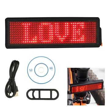 USB Rechargeable Bike Light Seat Mount Rear Light Bicycle Taillight Programmable LED Electronic Multilingual Night Warning Light
USB Rechargeable Bike Light Seat Mount Rear Light Bicycle Taillight Programmable LED Electronic Multilingual Night Warning Light