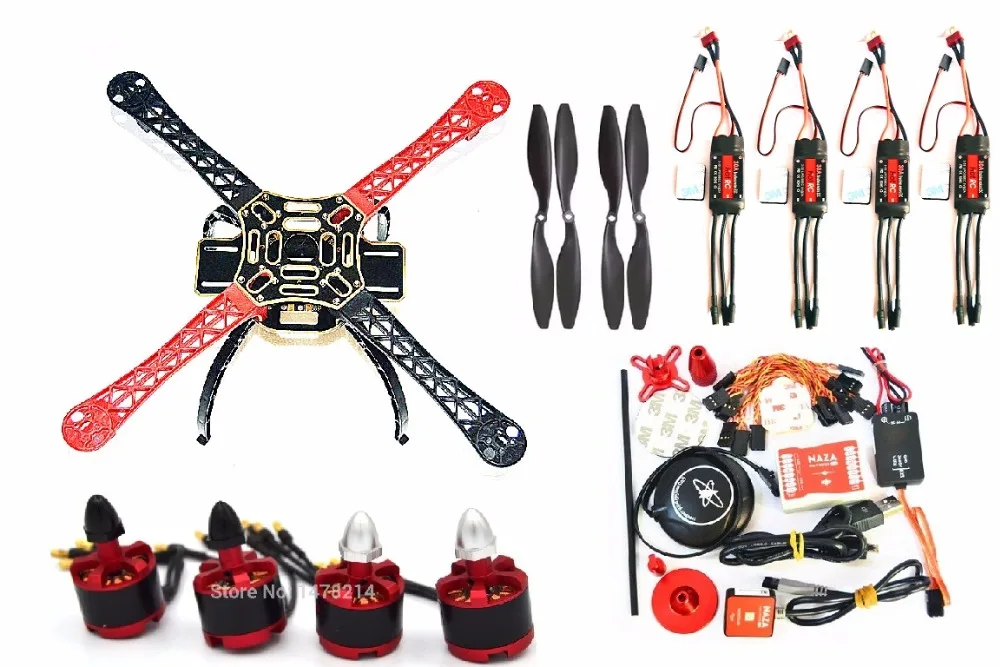 Naza M Lite Flight Controller Board w/ PMU Module & LED & M8N GPS+F450 450mm PCB Version Quadcopter Rack Frame Kit 9450Props
Naza M Lite Flight Controller Board w/ PMU Module & LED & M8N GPS+F450 450mm PCB Version Quadcopter Rack Frame Kit 9450Props
