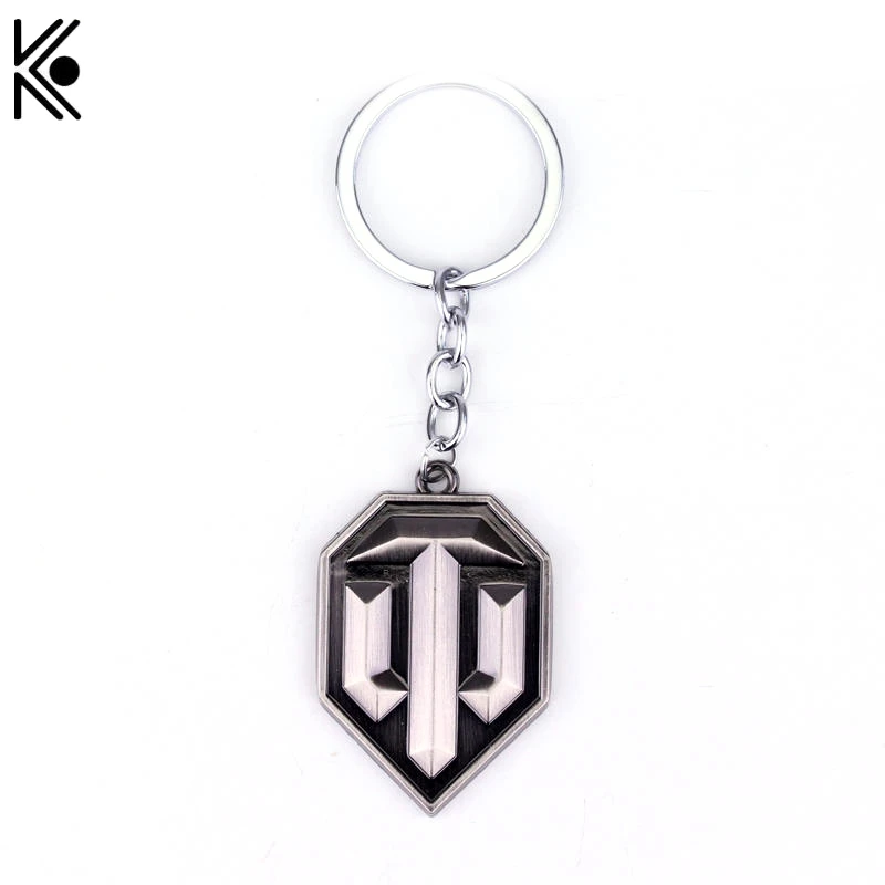 Hot sale Llaveros Keychain Metal World of Tank KeyChains Chaveiro Keyring WOT Key Rings Men Clothing Accessories
Hot sale Llaveros Keychain Metal World of Tank KeyChains Chaveiro Keyring WOT Key Rings Men Clothing Accessories