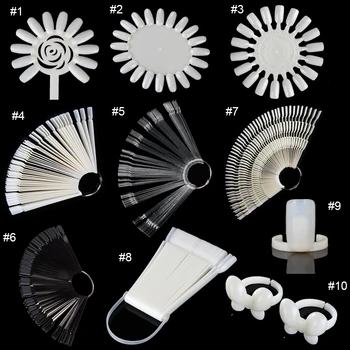 Monja 10 Different Shaped Styles Nail Art False Nail Palette Nail Gel Polish Varnish Color Practice Card Tip Board Manicure Tool
Monja 10 Different Shaped Styles Nail Art False Nail Palette Nail Gel Polish Varnish Color Practice Card Tip Board Manicure Tool