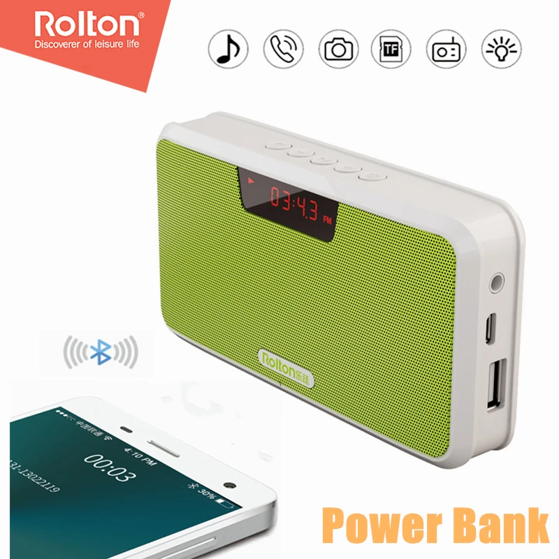 Power Bank FM Radio E300 HiFi Stereo Bluetooth Speaker Wireless Radio Receiver Portable Recording USB Rechargeable Music Player
Power Bank FM Radio E300 HiFi Stereo Bluetooth Speaker Wireless Radio Receiver Portable Recording USB Rechargeable Music Player
