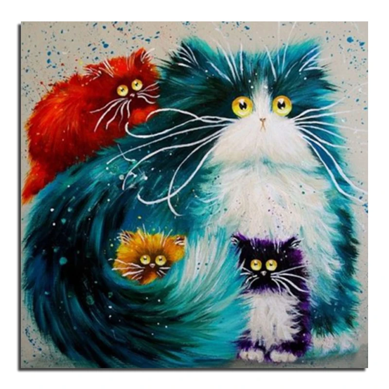 Color cat 25x25 Cross Stitch Diy Diamond Painting Rhinestones Embroidery Resin Set Canvas Craft Mosaic Handicraft
Color cat 25x25 Cross Stitch Diy Diamond Painting Rhinestones Embroidery Resin Set Canvas Craft Mosaic Handicraft