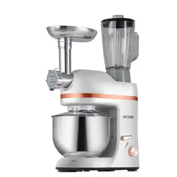 220V Multifunctional 5L Electric Dough Mixer Household Stand Food Mixer White/Black Color Available Sausage kitchen Blender
220V Multifunctional 5L Electric Dough Mixer Household Stand Food Mixer White/Black Color Available Sausage kitchen Blender