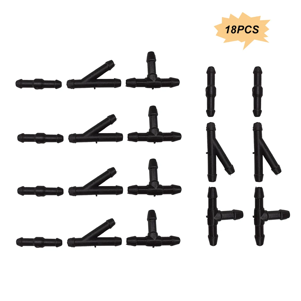 18pcs/Set Car Front Windshield Windscreen Wiper Washer Spray Jet Nozzles Tube Connector T/Y/I Type Splitter Car Accessories
18pcs/Set Car Front Windshield Windscreen Wiper Washer Spray Jet Nozzles Tube Connector T/Y/I Type Splitter Car Accessories