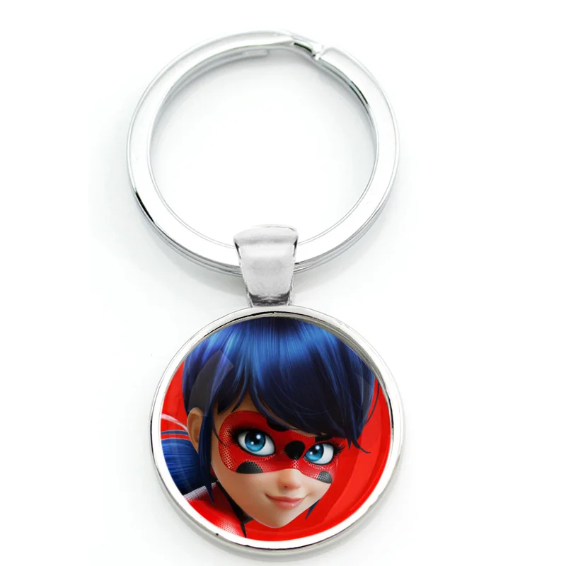 Miraculous Ladybug Key Chain Ring Cat Noir Cartoon Figures Super Cute Ears Anime Pendant Adrien Marinette Lady Bug Girl Keyring
Miraculous Ladybug Key Chain Ring Cat Noir Cartoon Figures Super Cute Ears Anime Pendant Adrien Marinette Lady Bug Girl Keyring