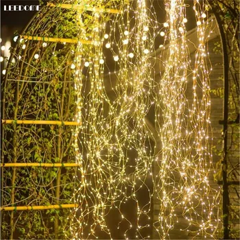 Dropship Copper Wire Waterfall String Light 2m 5 Branches 100LED AA Battery Powered Tree Vine String For Christmas Wedding Decor
Dropship Copper Wire Waterfall String Light 2m 5 Branches 100LED AA Battery Powered Tree Vine String For Christmas Wedding Decor