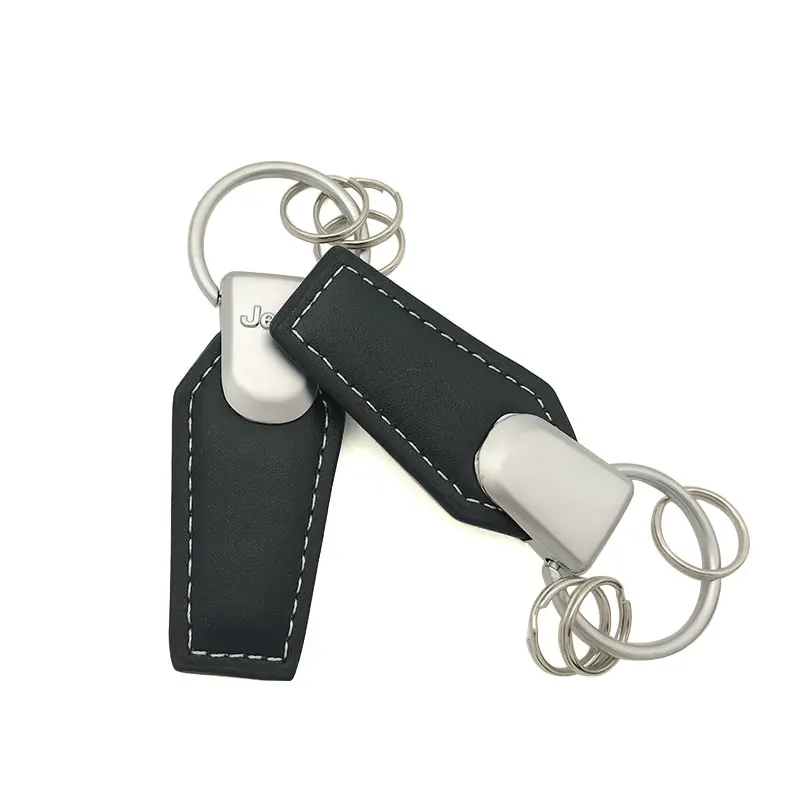 Simple Leather and Metal Alloy Buckle woman Men Black Car Keychain Key Ring for JEEP Cherokee Wrangler Renegade Compass
Simple Leather and Metal Alloy Buckle woman Men Black Car Keychain Key Ring for JEEP Cherokee Wrangler Renegade Compass
