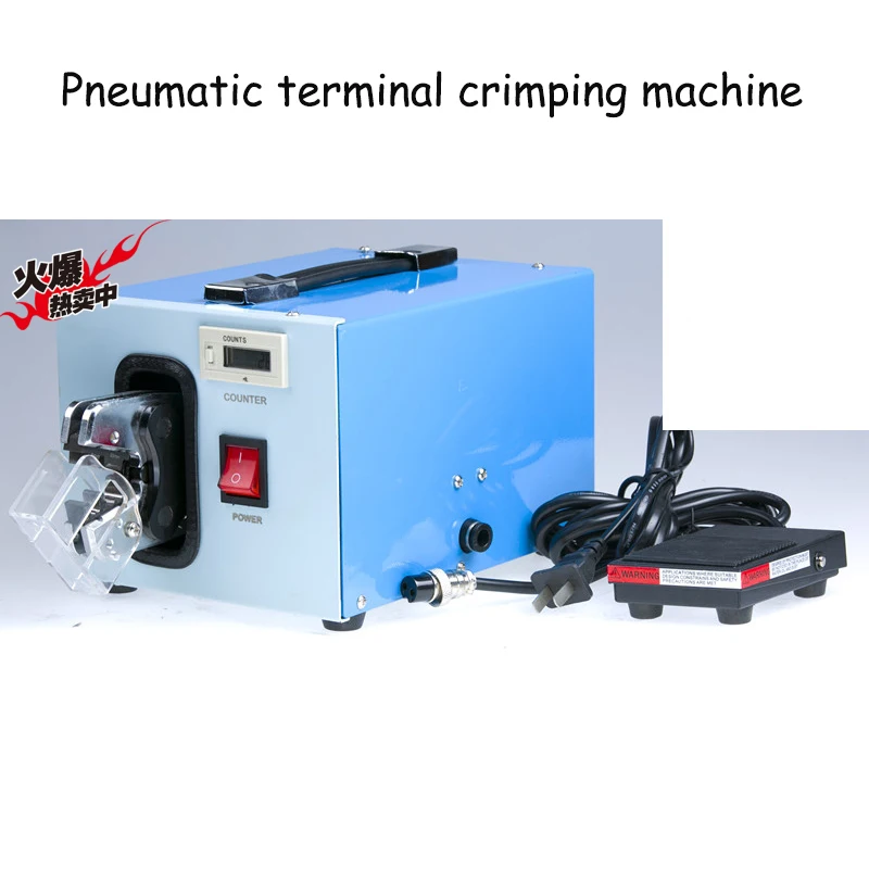 Pneumatic Terminal Crimping Machine Multifunctional Pneumatic Terminal Crimping Machine With English Manual 220v/6w AM-201
Pneumatic Terminal Crimping Machine Multifunctional Pneumatic Terminal Crimping Machine With English Manual 220v/6w AM-201