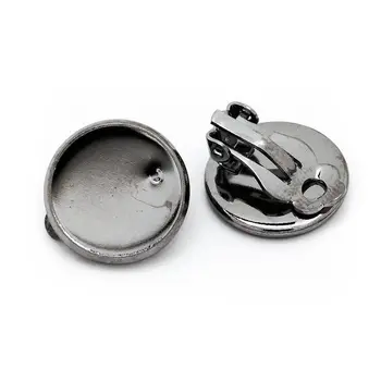 50pcs Gun Black Lever Back cabochon Cameo Settings Earring Base Blank Earring Clips Fit 14mm cabochon-10017311 
50pcs Gun Black Lever Back cabochon Cameo Settings Earring Base Blank Earring Clips Fit 14mm cabochon-10017311