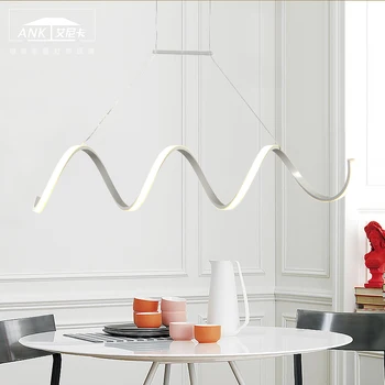Wave shape 24W dimmable LED modern pendant light Creative novelty home indoor pendant light lamp for dining room living room
Wave shape 24W dimmable LED modern pendant light Creative novelty home indoor pendant light lamp for dining room living room