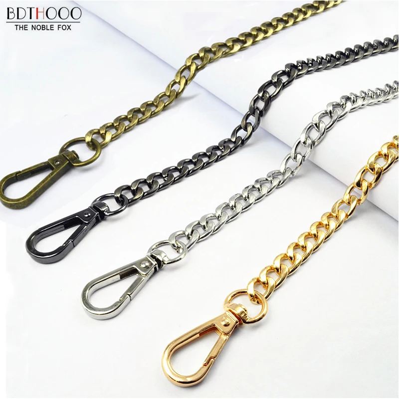BDTHOOO 10pcs 120cm Replacement Metal Handbag Chain Shoulder Strap for DIY Made Bag Handle Buckle Clasp Bag Hardware Accessories
BDTHOOO 10pcs 120cm Replacement Metal Handbag Chain Shoulder Strap for DIY Made Bag Handle Buckle Clasp Bag Hardware Accessories