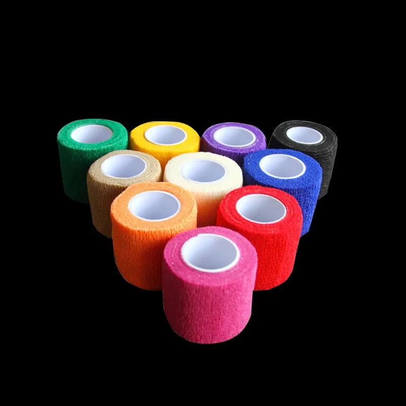 Tattoo Accessories 6Pcs Disposable Self-adhesive Elastic Bandage 10 Colors for Handle Grip Tube 5cm Max Stretch Length
Tattoo Accessories 6Pcs Disposable Self-adhesive Elastic Bandage 10 Colors for Handle Grip Tube 5cm Max Stretch Length