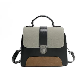 Fashion Abrasive Cover Patchwork color Women bag new trend PU leather Women shoulder bag crossbody bag casual Women handbags bag
Fashion Abrasive Cover Patchwork color Women bag new trend PU leather Women shoulder bag crossbody bag casual Women handbags bag