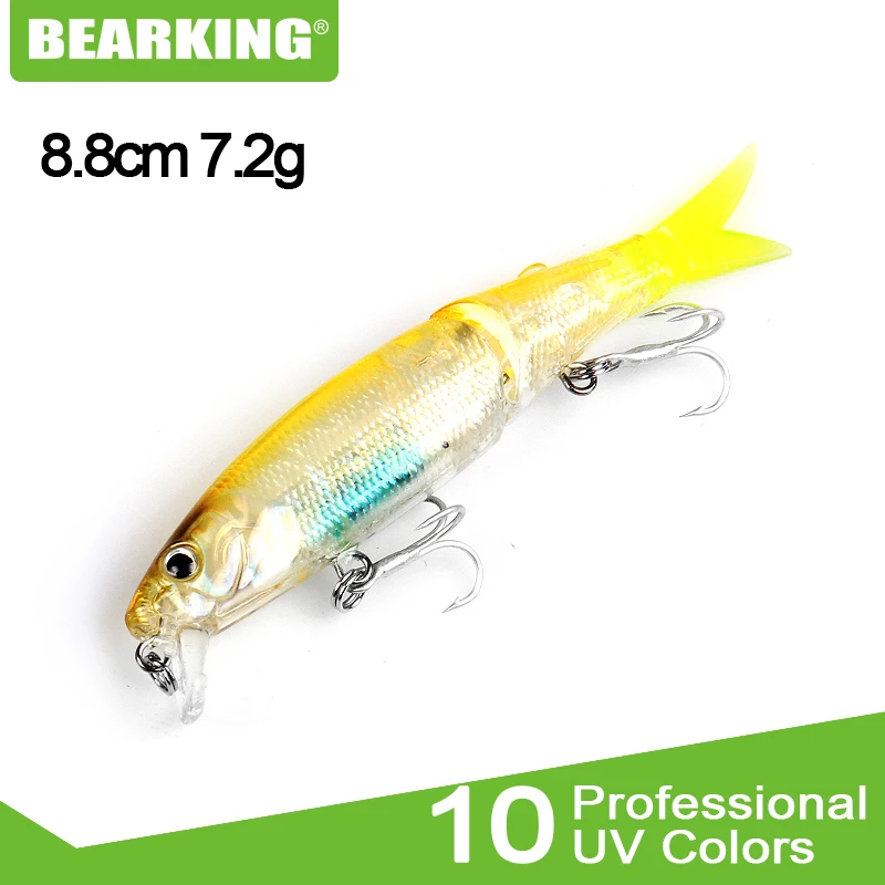 Retail 2015 good fishing lures minnow,quality professional baits 8.8cm/7.2g,swimbait jointed bait
Retail 2015 good fishing lures minnow,quality professional baits 8.8cm/7.2g,swimbait jointed bait