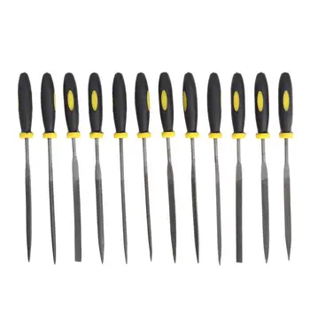 12 in 1 Wood File Set 140x3mm Comfortable Hand Grip Handles Mini Wood Rasp File Tools 
12 in 1 Wood File Set 140x3mm Comfortable Hand Grip Handles Mini Wood Rasp File Tools