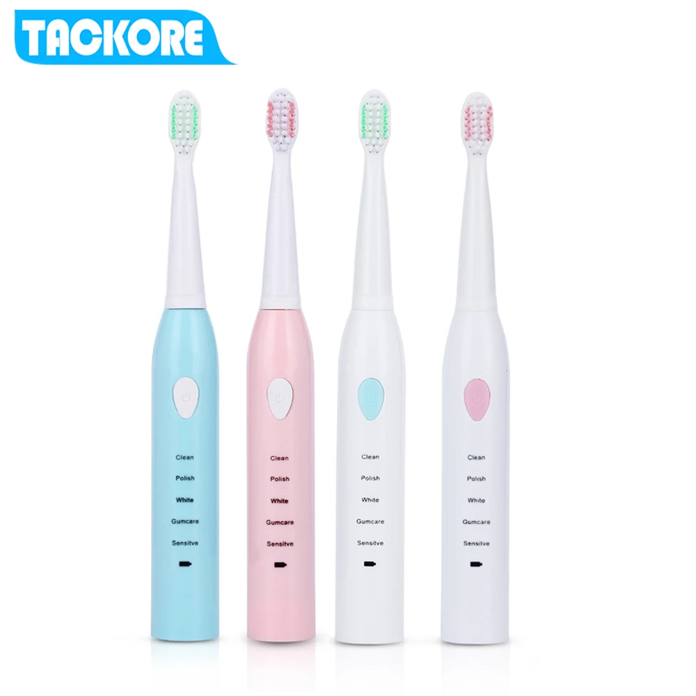 USB Charging Acoustic Wave Tooth Brush Rechargeable Tooth Brush Colourful Electric Toothbrush IPX7 Waterproof Brush For Adult
USB Charging Acoustic Wave Tooth Brush Rechargeable Tooth Brush Colourful Electric Toothbrush IPX7 Waterproof Brush For Adult
