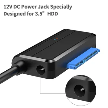SATA to USB Adapter UK US EU AU Plug USB 3.0 2.0 to Sata 3 Cable Converter for 2.5 3.5 HDD SSD Hard Disk Drive USB Sata Adapter
SATA to USB Adapter UK US EU AU Plug USB 3.0 2.0 to Sata 3 Cable Converter for 2.5 3.5 HDD SSD Hard Disk Drive USB Sata Adapter
