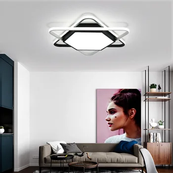 Modern simple living room lamp LED ceiling lamp, fashionable bedroom lamp, dining room lamps and lanterns home 1142
Modern simple living room lamp LED ceiling lamp, fashionable bedroom lamp, dining room lamps and lanterns home 1142