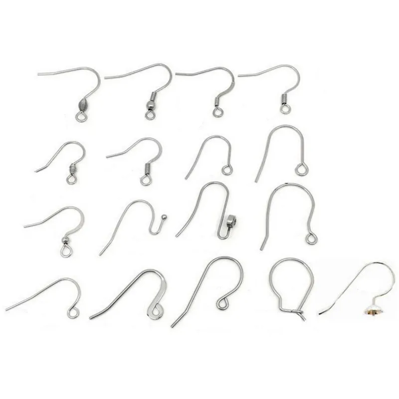50pcs Stainless Steel Earring Hooks Wires Clasps Silver Tone Ear Wire Hooks With Balls Beads for DIY Jewelry Making Components
50pcs Stainless Steel Earring Hooks Wires Clasps Silver Tone Ear Wire Hooks With Balls Beads for DIY Jewelry Making Components