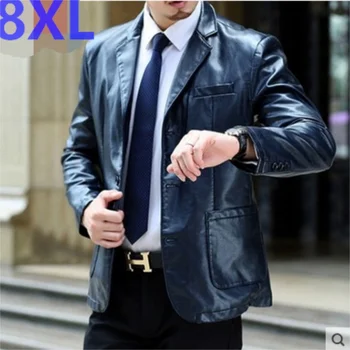 2018 new 10XL 8XL 6XL Mens Leather Jackets Fashion Loose Solid Coat PU Clothes Male Leather clothing Motorcycle Leather
2018 new 10XL 8XL 6XL Mens Leather Jackets Fashion Loose Solid Coat PU Clothes Male Leather clothing Motorcycle Leather