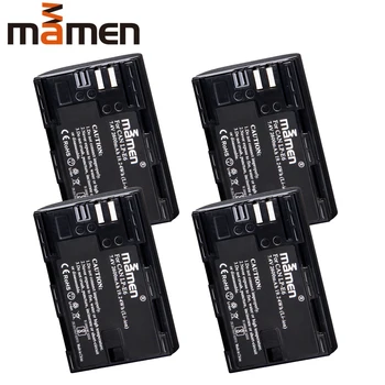 Mamen 4pcs 2600mAh LP E6 LP-E6 LPE6 Rechargeable Digital Camera Battery For Canon EOS 5D Mark 2 Mark 3 6D 7D SV 60D Li Batteries
Mamen 4pcs 2600mAh LP E6 LP-E6 LPE6 Rechargeable Digital Camera Battery For Canon EOS 5D Mark 2 Mark 3 6D 7D SV 60D Li Batteries