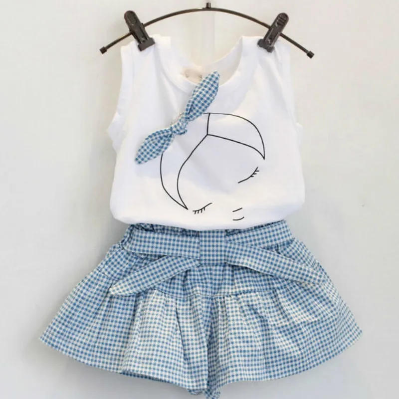 New 2019 Summer Girls Clothing Sets Fashion Cotton Print Short Sleeve T-shirt And Shorts Girls Clothes Sport Suits E068
New 2019 Summer Girls Clothing Sets Fashion Cotton Print Short Sleeve T-shirt And Shorts Girls Clothes Sport Suits E068