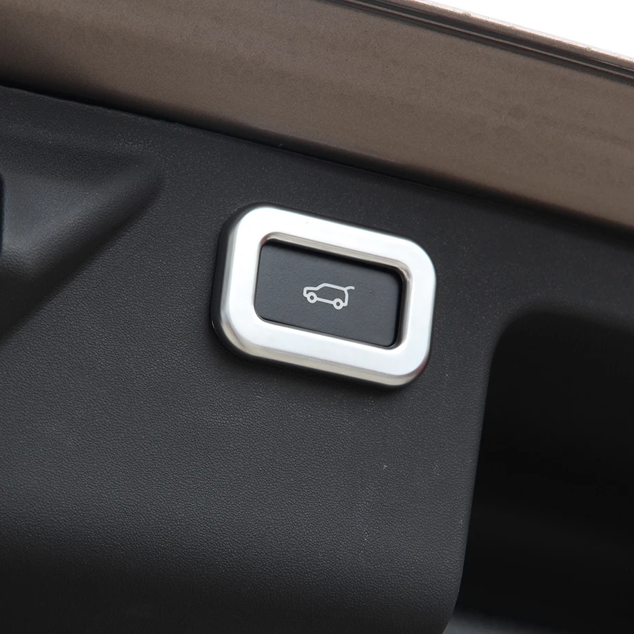 ABS Chrome Electric Tail Door Button Trim For Discovery Sport 2015 Car Accessory
ABS Chrome Electric Tail Door Button Trim For Discovery Sport 2015 Car Accessory