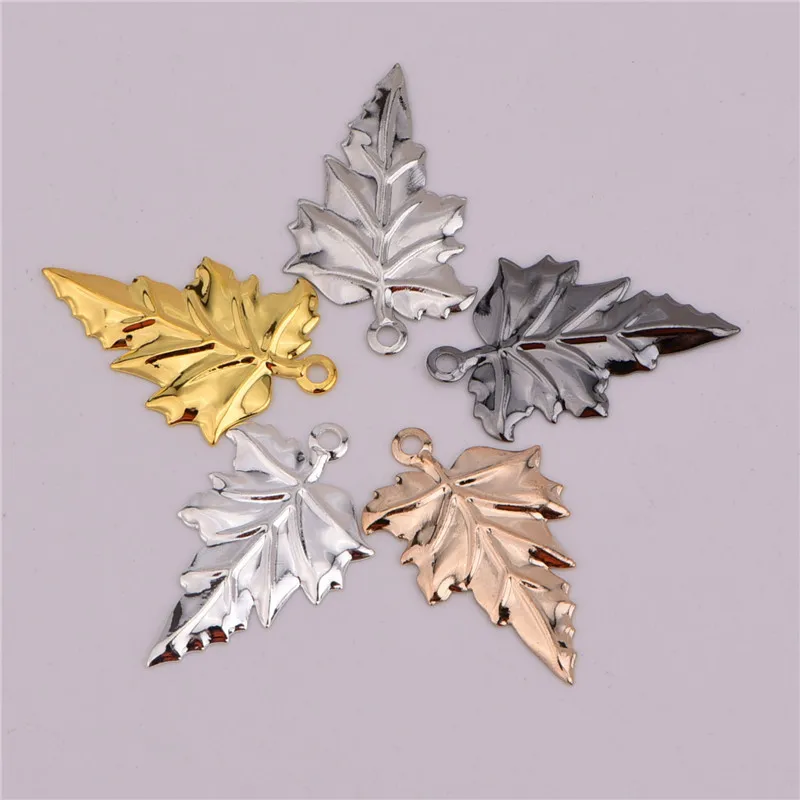 50PCS 23*14.5MM Gold/Silver Color Plated Copper Tree leaf Charms Diy Jewelry Findings Jewelry Accessories wholesale
50PCS 23*14.5MM Gold/Silver Color Plated Copper Tree leaf Charms Diy Jewelry Findings Jewelry Accessories wholesale