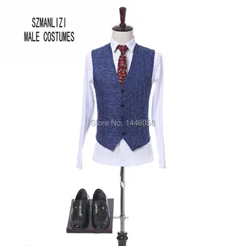 2018 Wedding Vest For Men Slim Fit Men Suit Vest Male Waistcoat Sleeveless Gentlemen Business Men Office Work Wear Tuxedo
2018 Wedding Vest For Men Slim Fit Men Suit Vest Male Waistcoat Sleeveless Gentlemen Business Men Office Work Wear Tuxedo