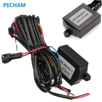 Pecham Universal 12V Car DRL Controller Daytime Running LED Light Lamp Relay Harness Control On Off Dimmer With Flash Reduce
Pecham Universal 12V Car DRL Controller Daytime Running LED Light Lamp Relay Harness Control On Off Dimmer With Flash Reduce