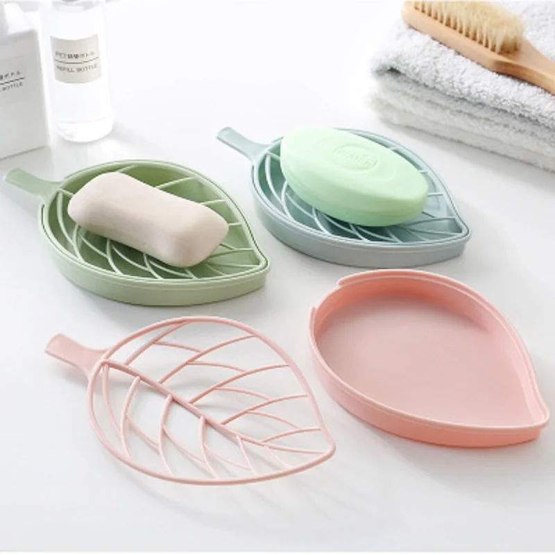 Soap Box Leaf Double Drain Rack Drain Holder Fiber Sponge Storage Rack Basket Wash Cloth Or Toilet Soap Shelf Organizer CB4104/o
Soap Box Leaf Double Drain Rack Drain Holder Fiber Sponge Storage Rack Basket Wash Cloth Or Toilet Soap Shelf Organizer CB4104/o