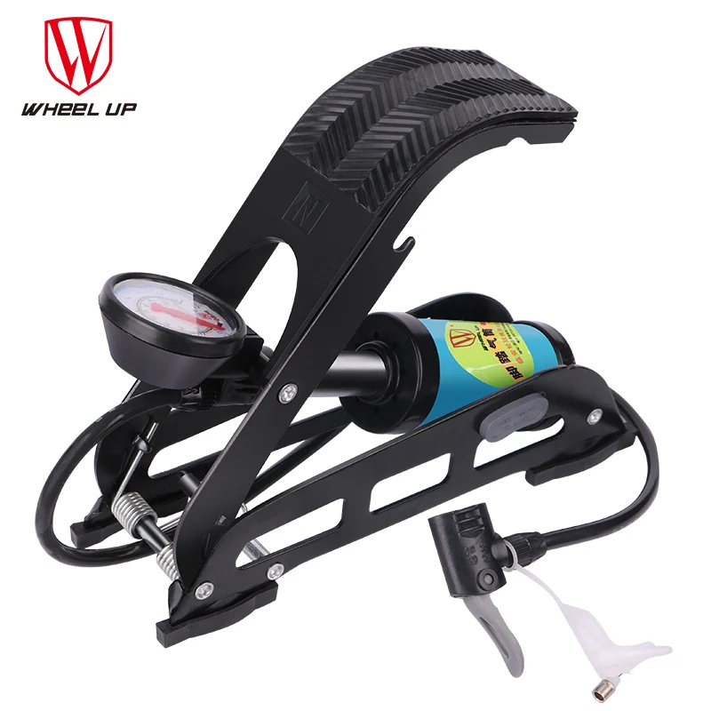 WHEEL UP MTB 130 PSI Single Tube Inflator High Pressure Pump Foot Air Pump Folding Portable Electric Motorcycle Bicycle Pump
WHEEL UP MTB 130 PSI Single Tube Inflator High Pressure Pump Foot Air Pump Folding Portable Electric Motorcycle Bicycle Pump