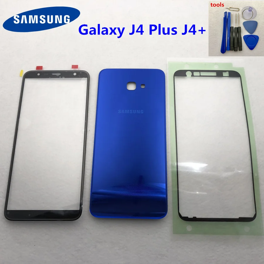 For Samsung Galaxy J4 Plus 2018 Back Battery Cover Housing Replacement J4+ J415 J415F J415FN Front Glass Door With Adhesive
For Samsung Galaxy J4 Plus 2018 Back Battery Cover Housing Replacement J4+ J415 J415F J415FN Front Glass Door With Adhesive