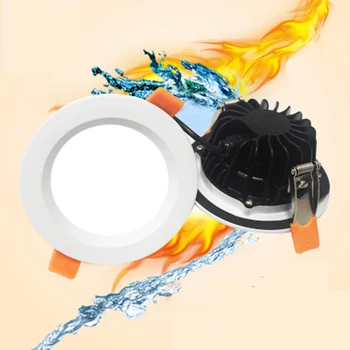 Waterproof/Fire prevention LED Downlight IP65 LED Downlight Spot Light 12W/9W/7W/5W Super Bright AC220V Recessed Ceiling Lamp
Waterproof/Fire prevention LED Downlight IP65 LED Downlight Spot Light 12W/9W/7W/5W Super Bright AC220V Recessed Ceiling Lamp