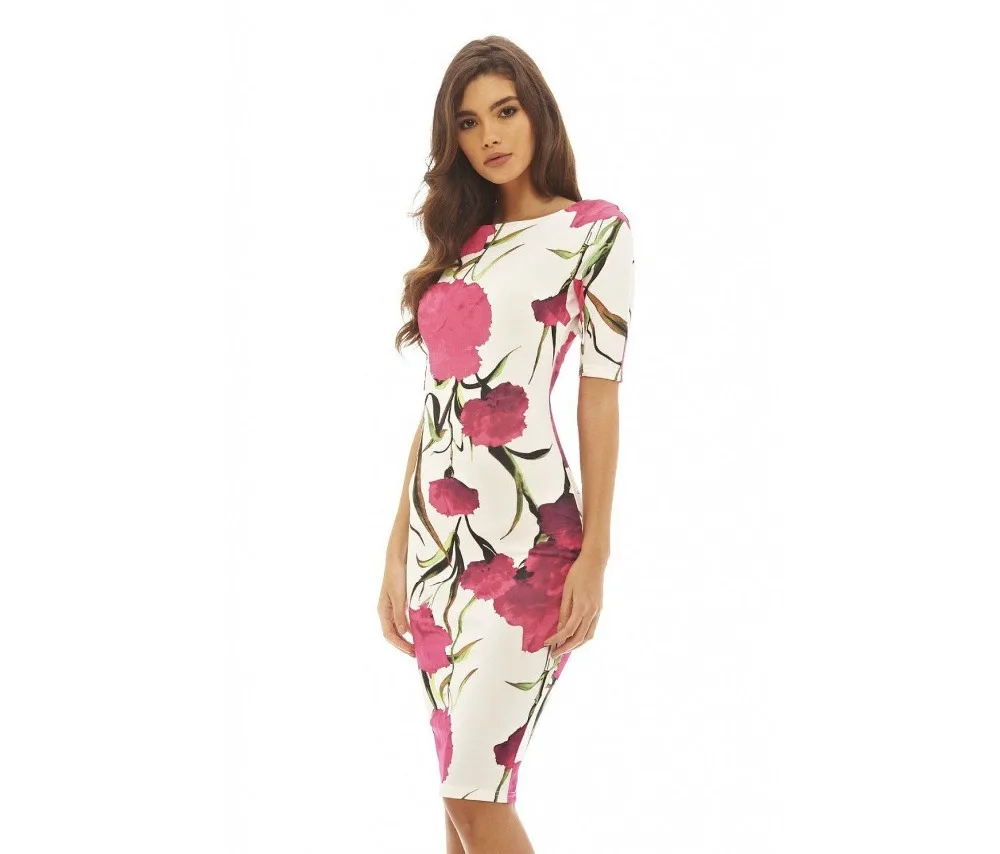 Casual O Neck Summer Dress  