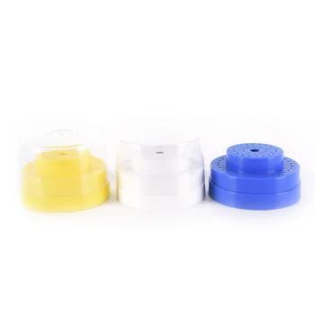 New 60 Holes Slots Round Plastic Bur Holder Burs Block Case Box Diamond Bur Grinding Head Holder Blue Dental Lab Instrument
New 60 Holes Slots Round Plastic Bur Holder Burs Block Case Box Diamond Bur Grinding Head Holder Blue Dental Lab Instrument