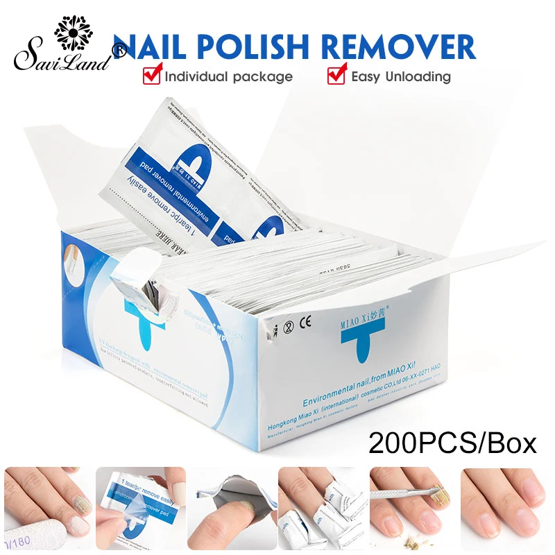 Saviland 200Pcs Nail Gel Polish Remover Wraps Gel Nail Varnish Soak Off Remover Manicure Art Easy Cleaner Nails Remover Tools
Saviland 200Pcs Nail Gel Polish Remover Wraps Gel Nail Varnish Soak Off Remover Manicure Art Easy Cleaner Nails Remover Tools