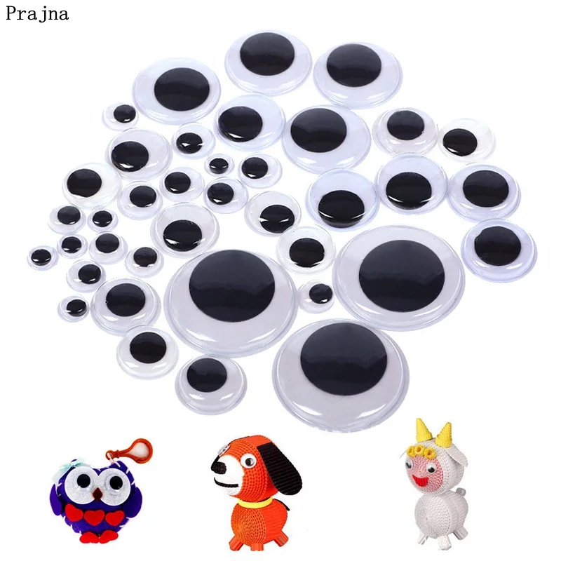 Prajna Approx 700pcs/box 4-12mm Mixed Googly Eyes Self-adhesive DIY Eyeballs For Toy Doll Accessories In Box DIY Craft Supplies
Prajna Approx 700pcs/box 4-12mm Mixed Googly Eyes Self-adhesive DIY Eyeballs For Toy Doll Accessories In Box DIY Craft Supplies