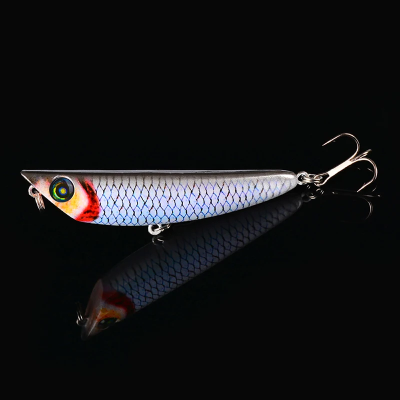 Popper Fishing Lures Fishing Tackle 9g-0.32oz/3.27"-83mm 6 color available With 6# Hooks VIB Baits 3D Eyes DW1148 Hard Bait Lure
Popper Fishing Lures Fishing Tackle 9g-0.32oz/3.27"-83mm 6 color available With 6# Hooks VIB Baits 3D Eyes DW1148 Hard Bait Lure