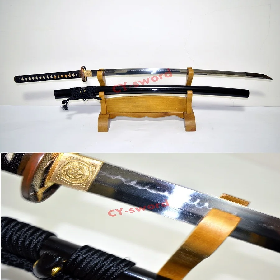 HIGH QUALITY BATTLE READY SHINOGI-ZUKURI CLAY TEMPERED T-10 STEEL CHOJI HAMON SWORD JAPANESE SAMURAI KATANA
HIGH QUALITY BATTLE READY SHINOGI-ZUKURI CLAY TEMPERED T-10 STEEL CHOJI HAMON SWORD JAPANESE SAMURAI KATANA