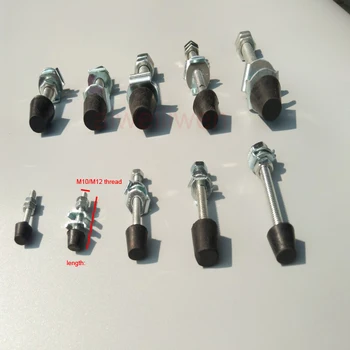 M10 M12 thread Quick clamp Vinyl head screw Rubber head shock-proof bolt quakeproof
M10 M12 thread Quick clamp Vinyl head screw Rubber head shock-proof bolt quakeproof