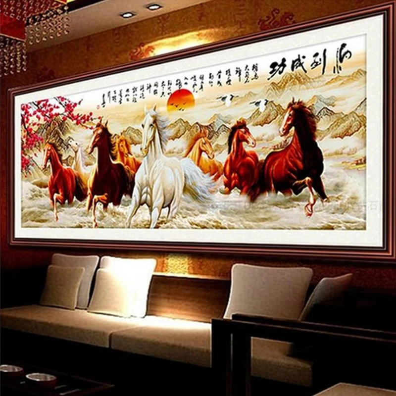 5D Diamond Horses Embroidery Painting DIY Mosaic Stitch Craft Kit Cross Tools #Aug.29
5D Diamond Horses Embroidery Painting DIY Mosaic Stitch Craft Kit Cross Tools #Aug.29