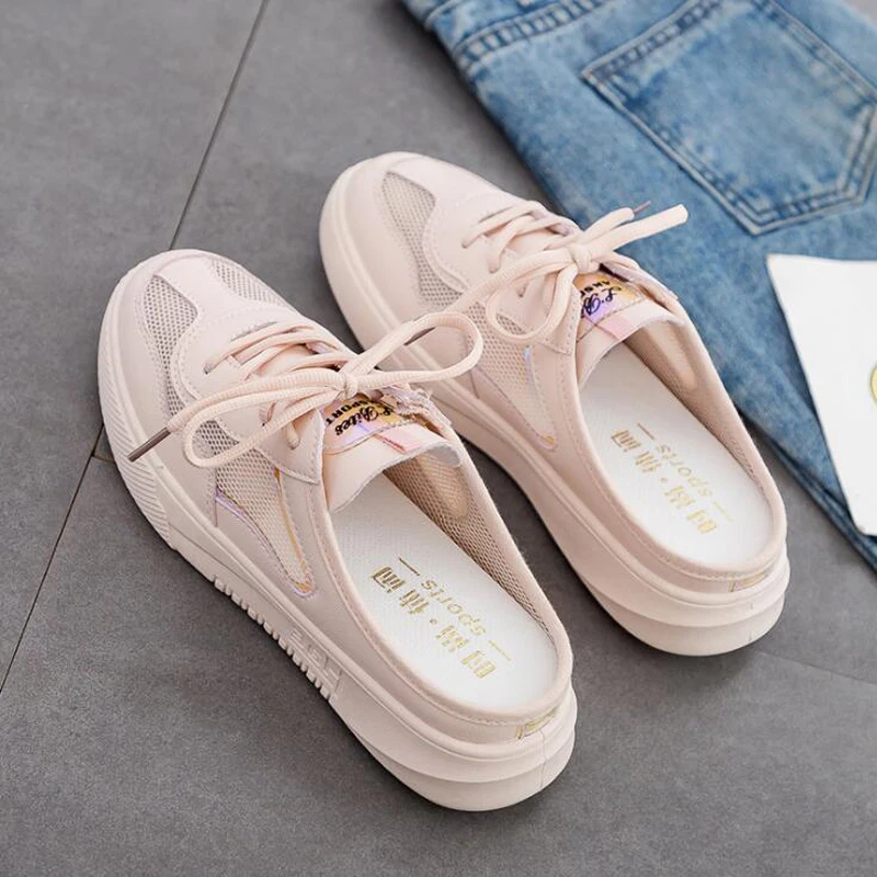 Women's flat shoes 2019 autumn new mesh small white shoes without heel student slippers wild casual breathable women shoes
Women's flat shoes 2019 autumn new mesh small white shoes without heel student slippers wild casual breathable women shoes