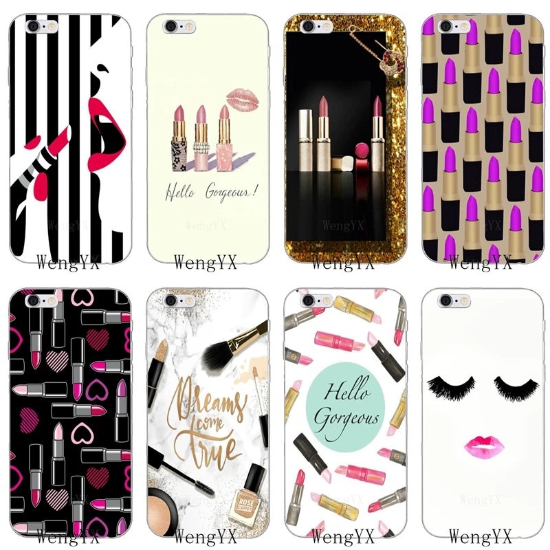 WengYX MAKEUP Perfume Lipstick Make up Slim silicone Soft phone case For Samsung Galaxy J1 J2 J3 J5 J7 A3 A5 A7 2015 2016 2017
WengYX MAKEUP Perfume Lipstick Make up Slim silicone Soft phone case For Samsung Galaxy J1 J2 J3 J5 J7 A3 A5 A7 2015 2016 2017