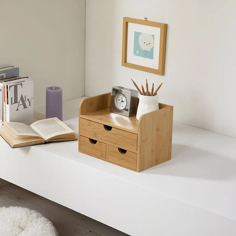 Multi-Function Bamboo Table Organizer Pen Container Cosmetics Sundries Storage Box with Drawers Natural Wood Tissue Box
Multi-Function Bamboo Table Organizer Pen Container Cosmetics Sundries Storage Box with Drawers Natural Wood Tissue Box