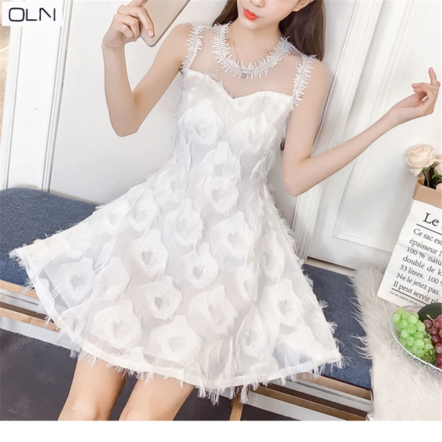 Dress Korean OLN Summer Vestidos New Arrival holiday style sexy women's wave point fairy cake dress
Dress Korean OLN Summer Vestidos New Arrival holiday style sexy women's wave point fairy cake dress
