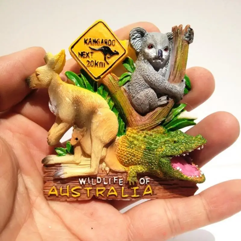 1pc Hot sale Australia Crocodile Kangaroo Koala Fridge Magnets Home Decoration Magnetic Refrigerator Sticker Travel Souvenirs
1pc Hot sale Australia Crocodile Kangaroo Koala Fridge Magnets Home Decoration Magnetic Refrigerator Sticker Travel Souvenirs